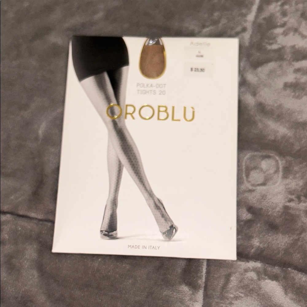 Oroblu Sheer Polka-Dot Hosiery